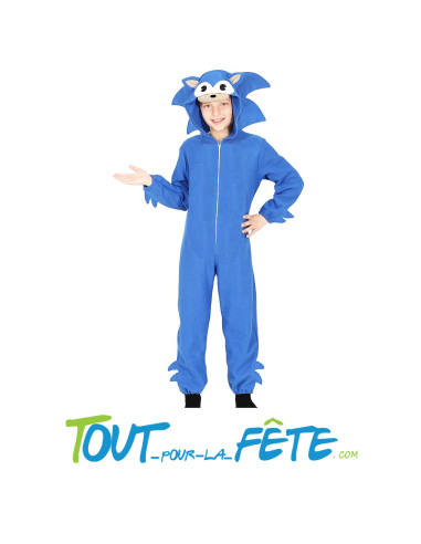 Déguisement de Sonic taille enfant