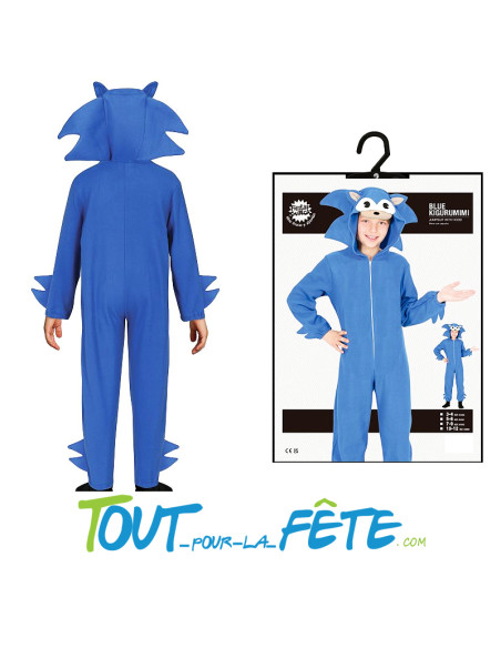 Déguisement de Sonic taille enfant
