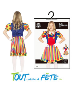 Déguisement de clown taille enfant fille 2