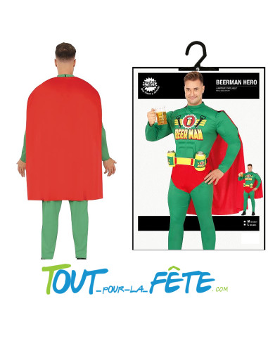 Déguisement héros beerman taille adulte