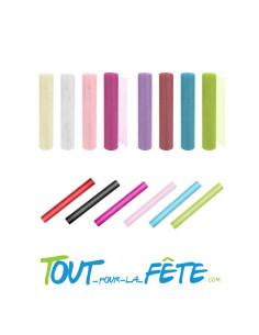 Rouleau de tulle 75cm x 10m ( plusieurs coloris )