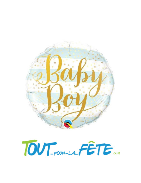 Ballon aluminium Baby Boy 46cm