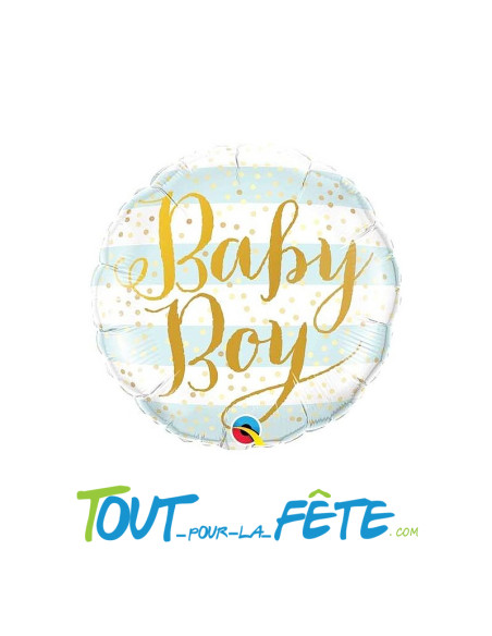 Ballon aluminium Baby Boy 46cm