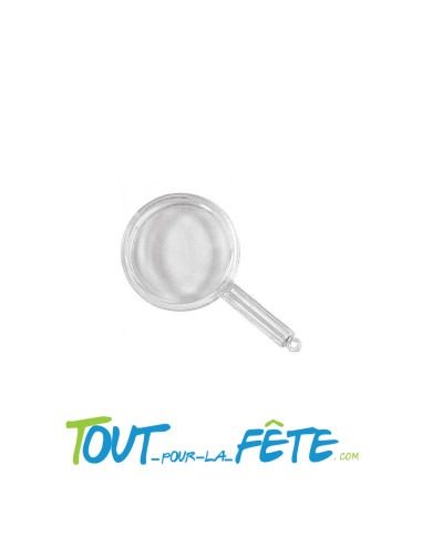 Contenant pour dragées forme sucette 10cm x 6cm x 2cm