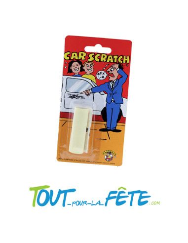 Fausse rayure de voiture
