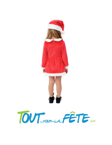 Déguisement de mère noel bébé