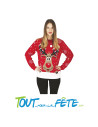 Pull moche de Noel renne taille adulte S