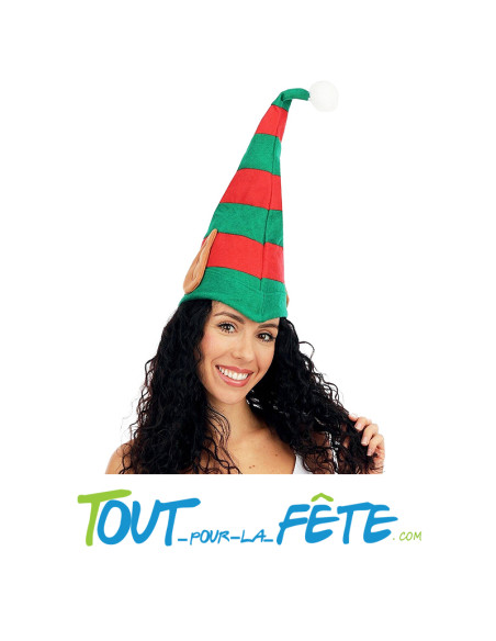 Bonnet de Lutin, Elfe, Farfadet, avec oreilles