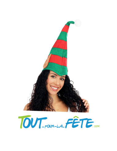 Bonnet de Lutin, Elfe, Farfadet, avec oreilles