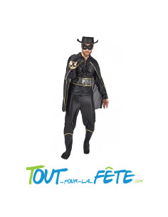 Déguisement bandit Zorro adulte 2
