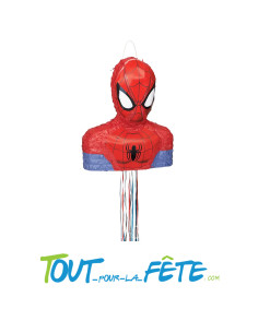 Pinata a tirer marvel Spider Man 3D 45 x 35 cm