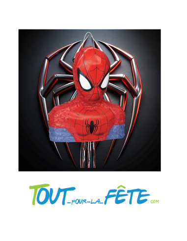 Pinata a tirer marvel Spider Man 3D 45 x 35 cm