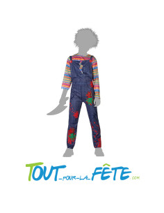 Costume chucky horreur taille enfant