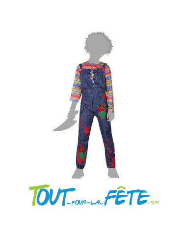 Costume chucky horreur taille enfant