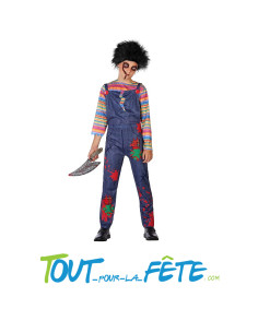 Costume chucky horreur taille enfant 2