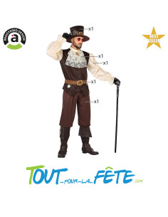 Déguisement luxe de Steampunk Adulte 2