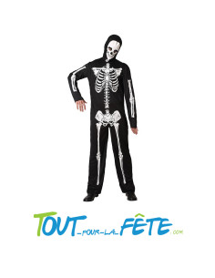 Costume squelette taille adulte