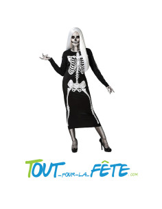 Déguisement taille adulte pour femme. contient 1 pièce: robe.