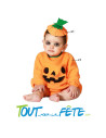 Déguisement citrouille pour bébé 6 mois - 12 mois