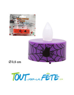 Lot de 2 bougies led halloween 2
