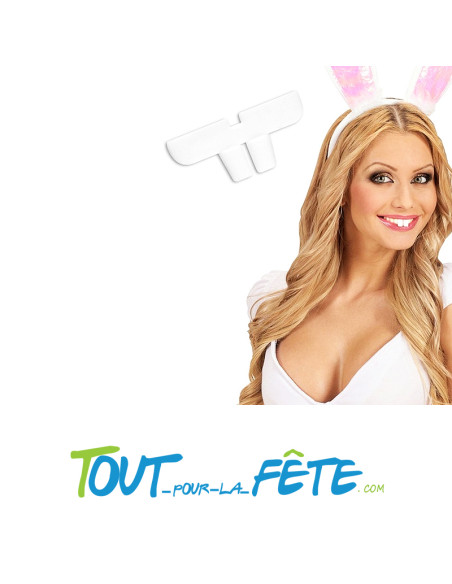 Dentier dents de lapin