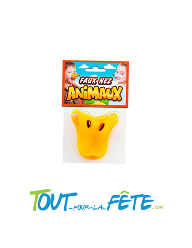Faux nez Bec de canard avec elastique