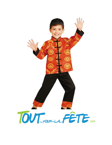 Déguisement chinois / mandarin taille enfant déguisement Asiatique