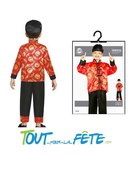 Déguisement chinois / mandarin taille enfant déguisement Asiatique