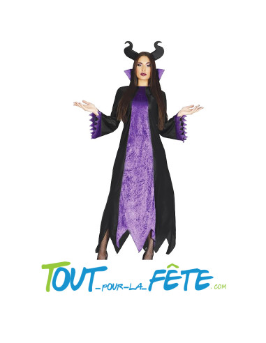 Déguisement de maléfique taille adulte femme