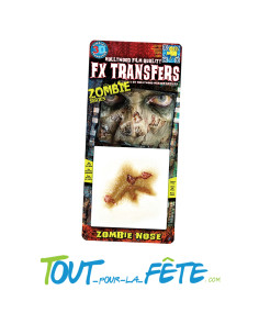 Transfert 3D nez de zombie 2