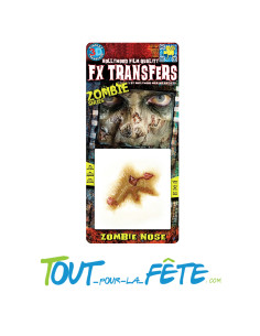 Transfert 3D nez de zombie