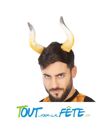 Serre tête cornes de taureau
