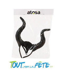 Serre tête corne noir Maléfique 2