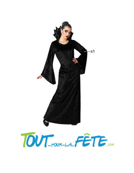 Déguisement vampire / araignée femme adulte