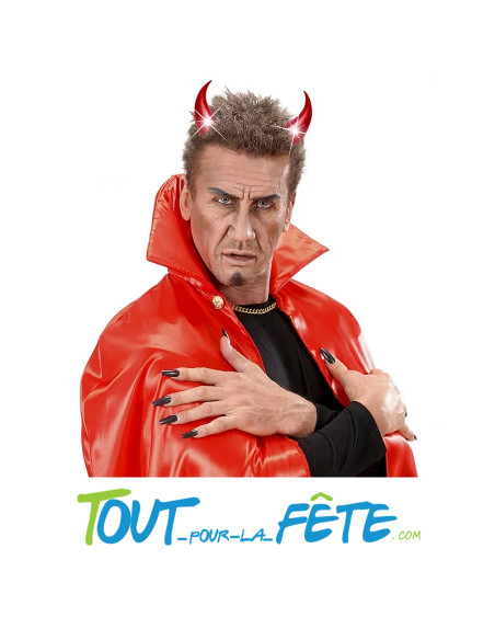 Serre tête corne de diable lumineux