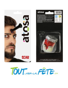 Effet boulon planté avec colle adhésif 2