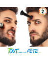 Effet boulon planté avec colle adhésif