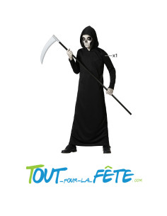 Costume faucheuse taille enfant tunique à capuchon