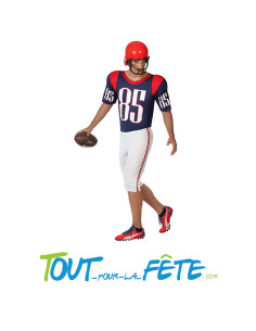 Costume footballeur américain chemise et pantalon court