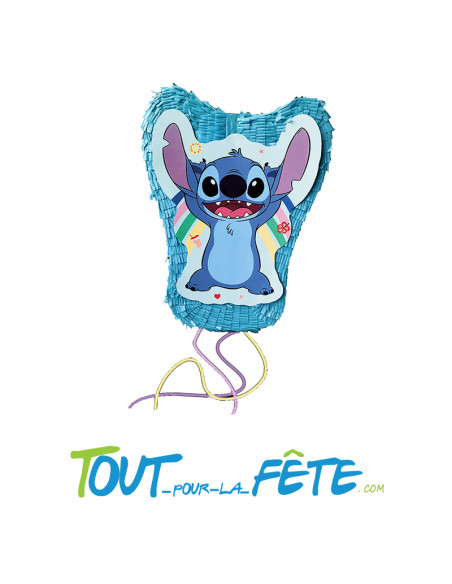 Pinata Stitch 27 x 35 cm produit Disney original sous licence