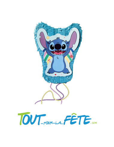 Pinata Stitch 27 x 35 cm produit Disney original sous licence