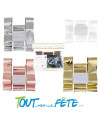 Kit mariage voiture ( tulle - 4 noeuds automatiques - 1 grand noeud automatique )