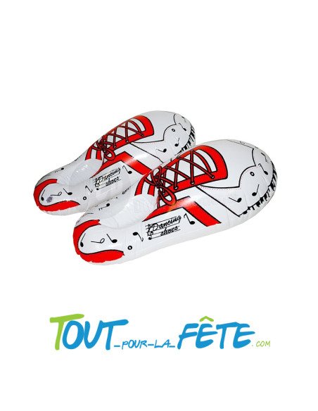 Paire de Chaussures Gonflables 55 cm gags costume de Clown