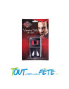 Dents de vampire avec capsules de faux sang non toxique