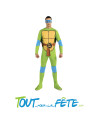 Déguisement de tortue ninja leonardo avec carapace a rembourrée taille adulte