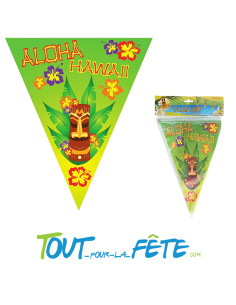 Apportez une touche tropicale à votre fête avec notre guirlande Aloha Hawaii ! Parfaite pour une ambiance estivale. 2