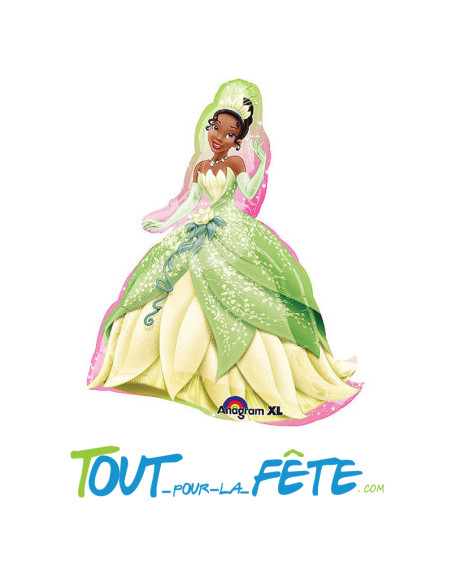 Ballon aluminium La princesse et la grenouille© 68cm x 81cm