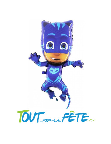 Ballon aluminium forme Yoyo Pyjamasks© 94cm Disney junior©