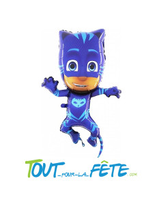 Ballon aluminium forme Yoyo Pyjamasks© 94cm Disney junior©