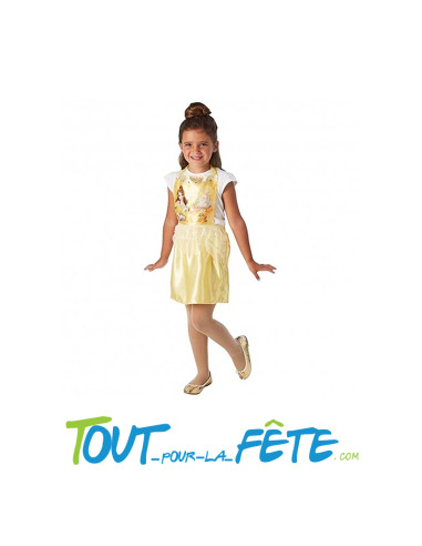 Déguisement de la princesse Belle jaune ( robe + tiare ) 3 - 6 ans